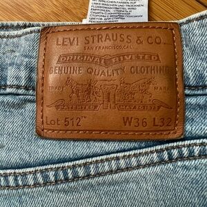 Levi's 512 Men's Blue Jeans